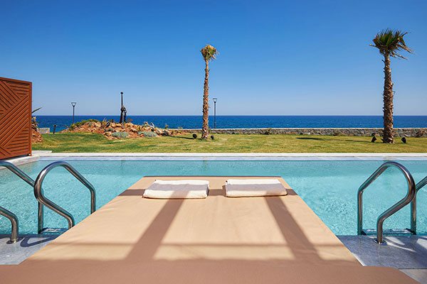 Enorme Santanna Island Superior Swim Up Sea View